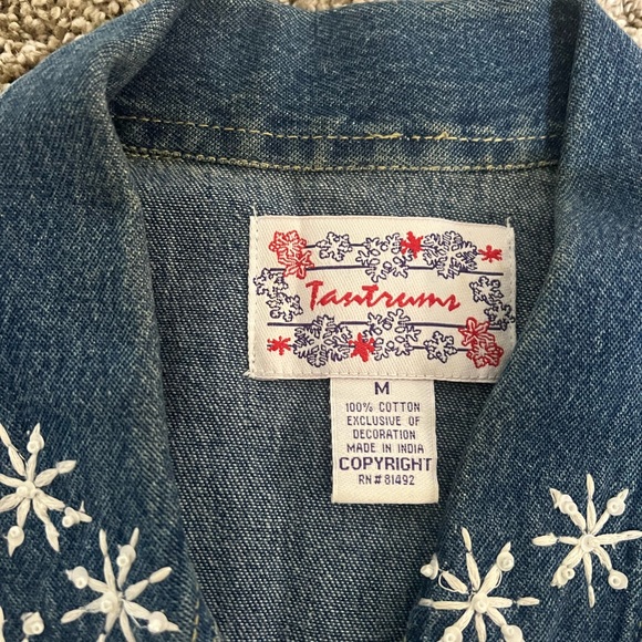 TanTrums Custom Jean Jacket - Picture 2 of 3